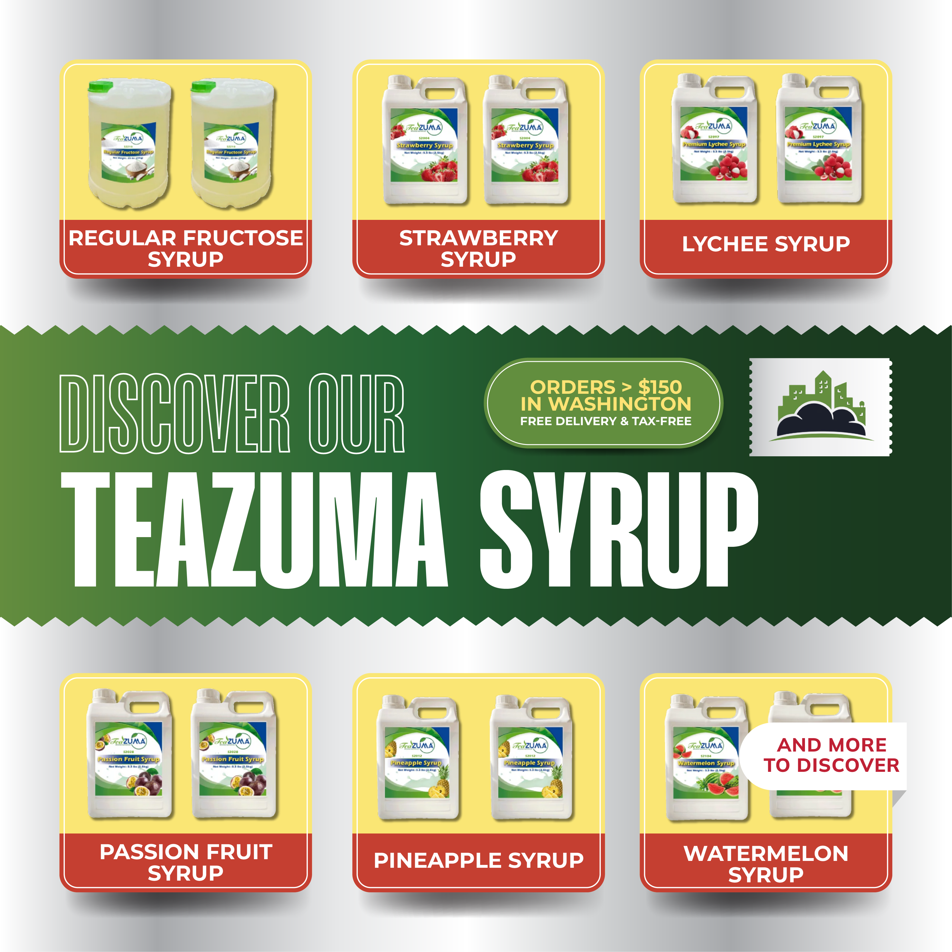 TEAZUMA SYRUP