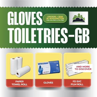 GLOVES - TOILETRIES - GB